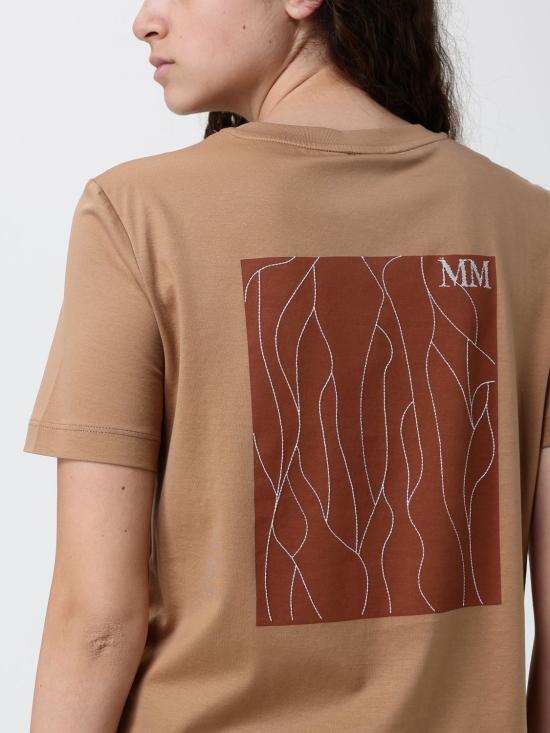 26SS 막스마라 반팔 티셔츠 2616941108600 014 Camel - MAX MARA