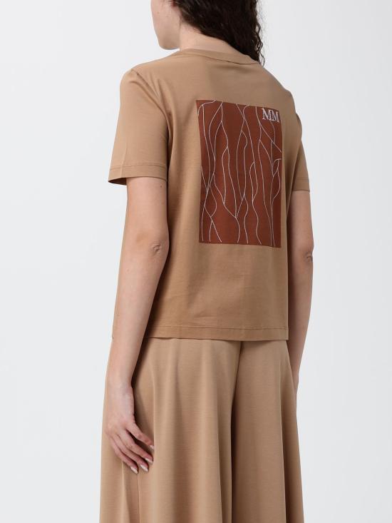 26SS 막스마라 반팔 티셔츠 2616941108600 014 Camel - MAX MARA