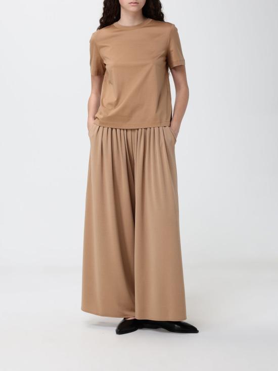 26SS 막스마라 반팔 티셔츠 2616941108600 014 Camel - MAX MARA