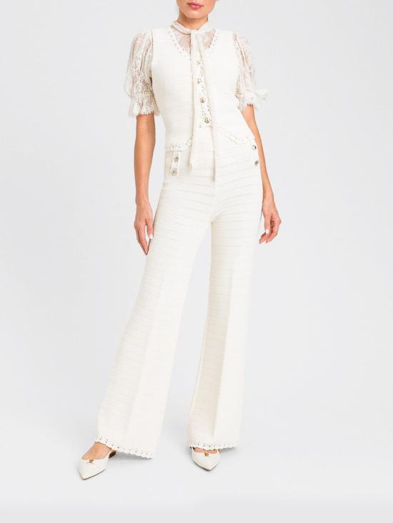 26SS 트윈셋 스트레이트 팬츠 261TP3076 07222 Yellow Cream - TWINSET