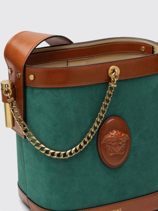 26SS 베르사체 숄더백 10234601A17850 2NL7J Green - VERSACE