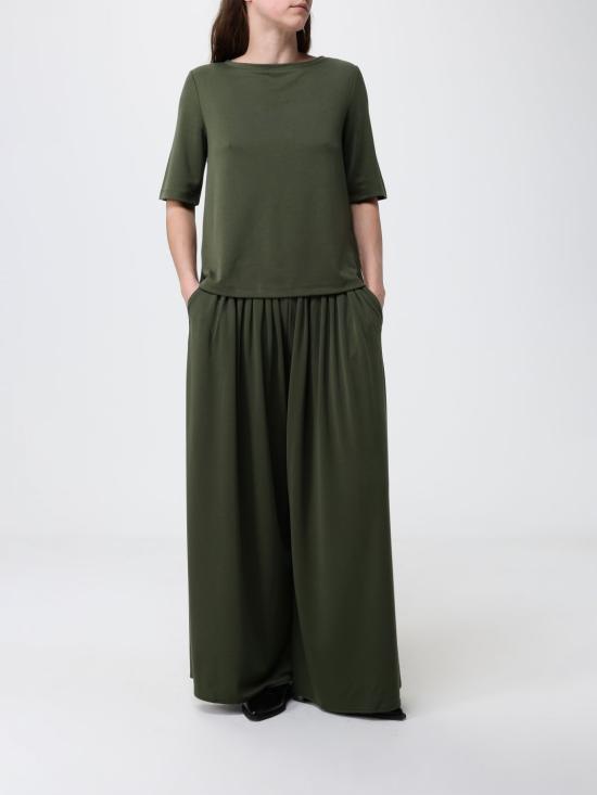 26SS 막스마라 팔라초 팬츠 2616781048600 003 Moss Green - MAX MARA