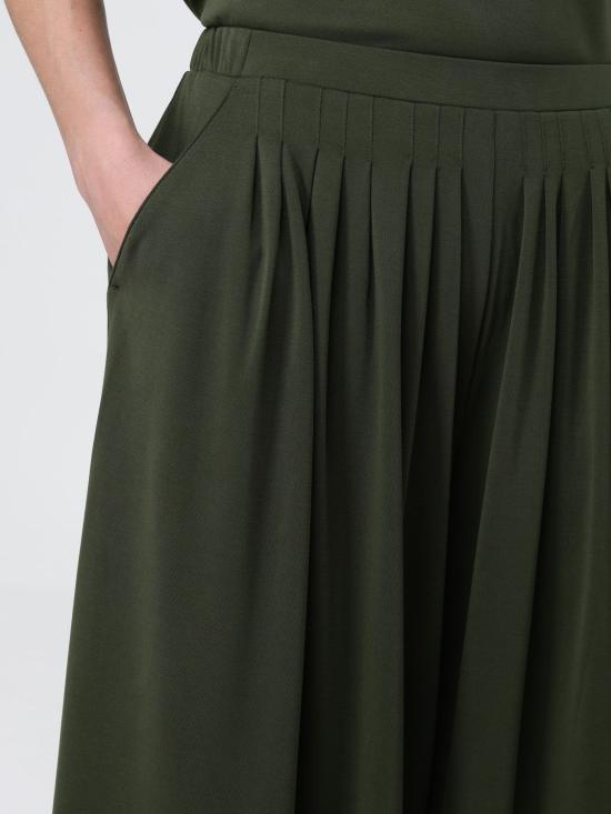 26SS 막스마라 팔라초 팬츠 2616781048600 003 Moss Green - MAX MARA
