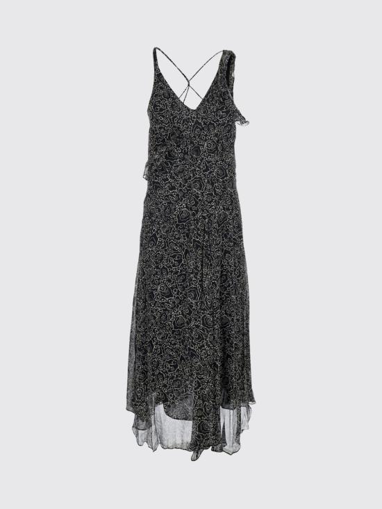 26SS 이자벨마랑에뚜왈 롱 원피스 RO1002FAD1J08E BKEC Black - ISABEL MARANT ETOILE