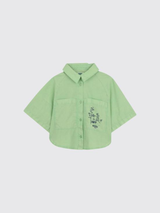 26SS [키즈] 겐조 셔츠 K61745 61B Green