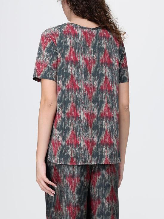 26SS 막스마라 반팔 티셔츠 2616941077600 005 Charcoal - MAX MARA