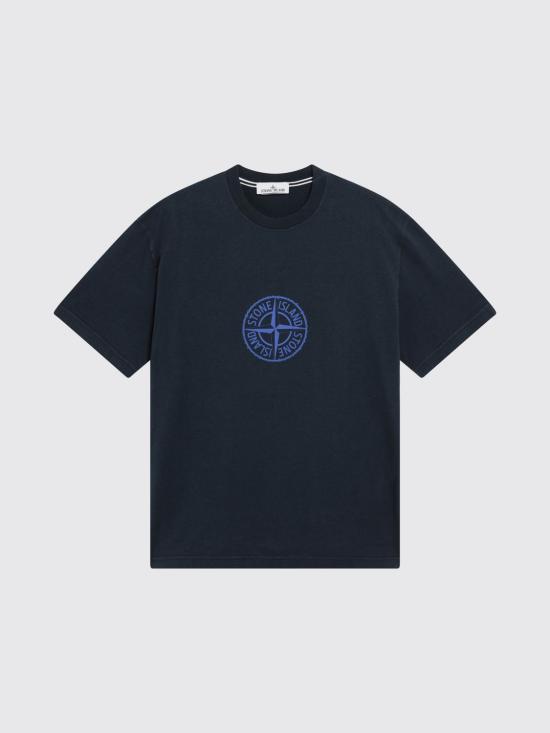 26SS 스톤 아일랜드 반팔 티셔츠 2100001S0362 V0020 Blue - STONE ISLAND
