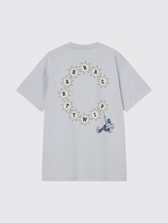 26SS 칼하트 WIP 숏슬리브 C 트립 티셔츠 I036233 1NKXX Grey - CARHARTT WIP