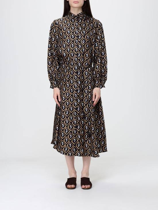 26SS 막스마라 롱 원피스 261221126206 001 Black