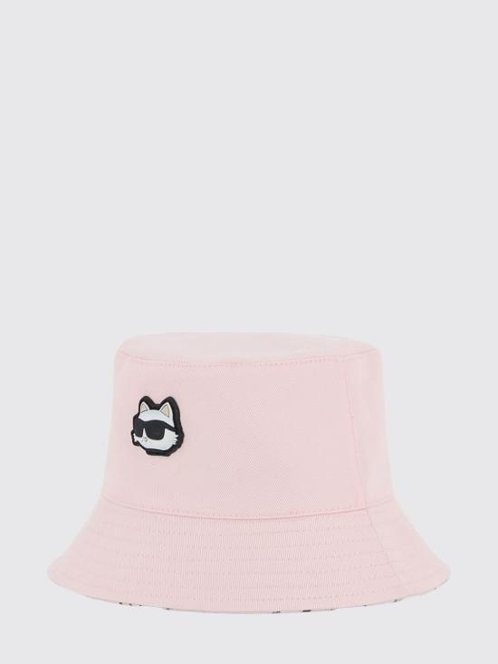 26SS [키즈] 칼라거펠트 모자 Z31207 46F Pink