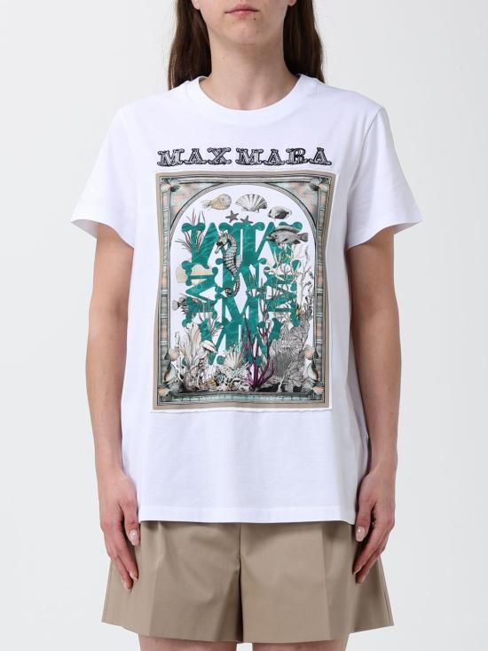 26SS 막스마라 반팔 티셔츠 261941066206 019 White