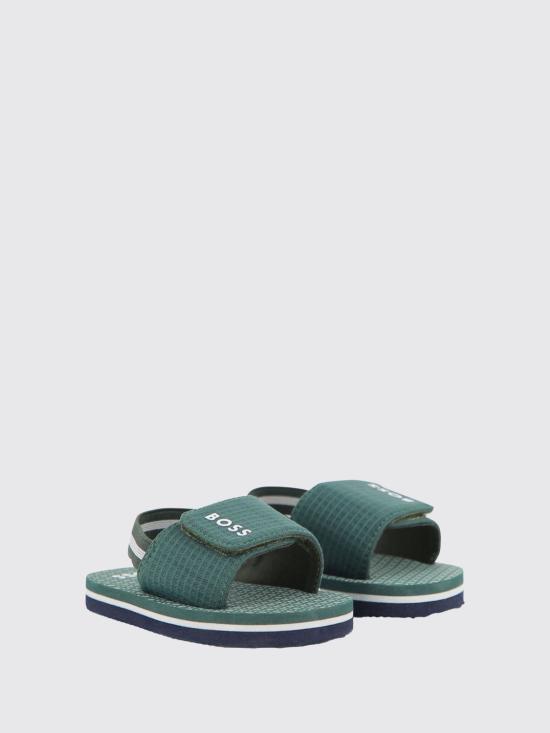 26SS [키즈] 보스 샌들 J52820 68C Green - BOSS