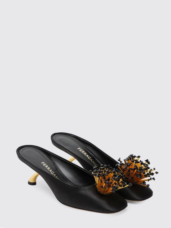 26SS 살바토레 페라가모 힐/펌프스 7930111 Black - SALVATORE FERRAGAMO