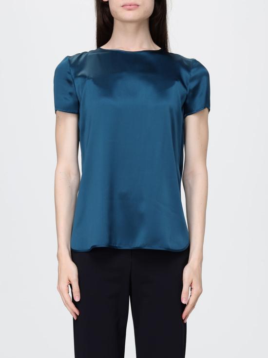 26SS 막스마라 반팔 티셔츠 2616111037600 002 Petroleum Blue