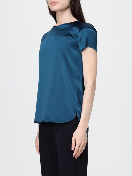 26SS 막스마라 반팔 티셔츠 2616111037600 002 Petroleum Blue - MAX MARA