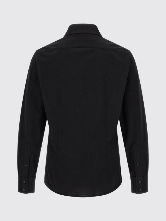 26SS 브루넬로 쿠치넬리 긴팔 셔츠 MH8766686 C101 Black - BRUNELLO CUCINELLI