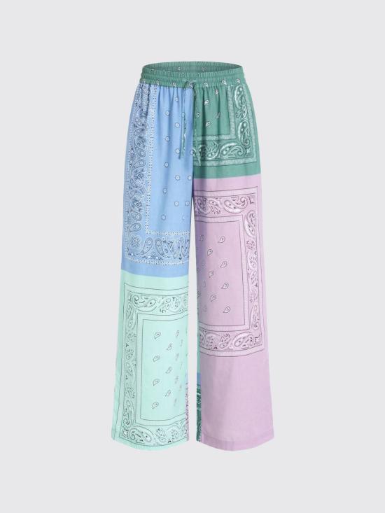 26SS 로에 팔라초 팬츠 40523125 001 Multicolor - ROHE