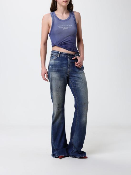26SS 아크네 스튜디오 피티드 진 2025F A00583 863 Blue - ACNE STUDIOS