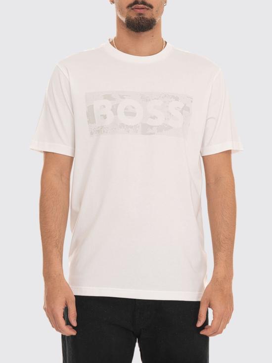 26SS 보스 반팔 티셔츠 50559363 100 White