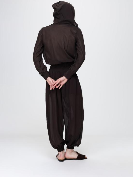 26SS 핑코 스트레이트 팬츠 106845A3B2 M04 Brown - PINKO