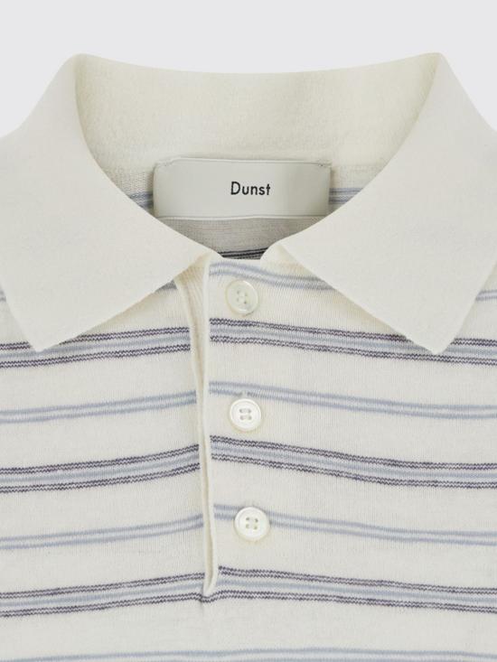 26SS 던스트 폴로 티셔츠 UDSW6B127IV WHITESOFTBLUE White - DUNST