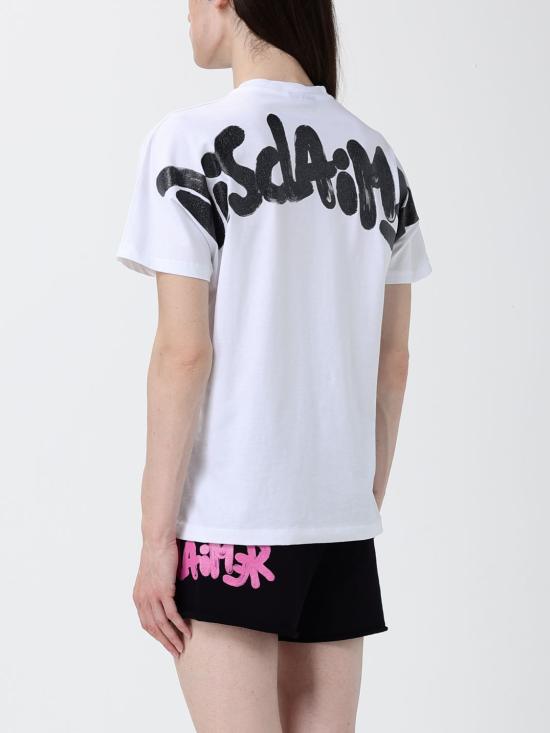 26SS 디스클레이머 반팔 티셔츠 55553 BIANCO ST NERA PERL White - DISCLAIMER