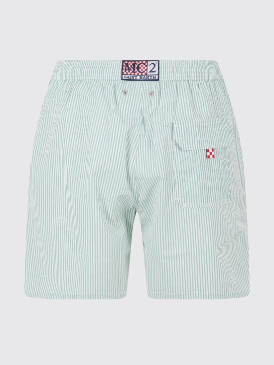 26SS 세인트바쓰 스윔팬츠 PATM001 00229H Forest Green - MC2 SAINT BARTH