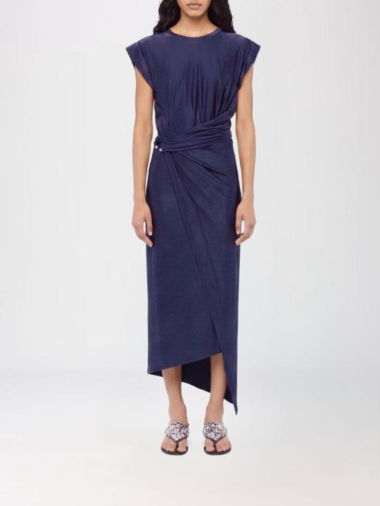 26SS 파코라반 롱 원피스 26PJRO843VI0267 P481 Navy