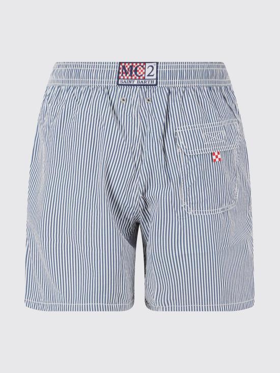 26SS 세인트바쓰 스윔팬츠 PATM001 01710L Blue - MC2 SAINT BARTH