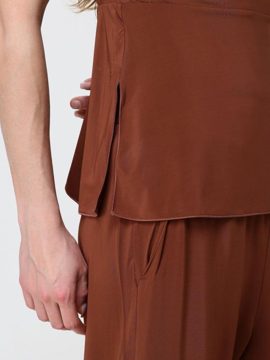 26SS 막스마라 민소매 티셔츠 2616941019600 005 Brown - MAX MARA