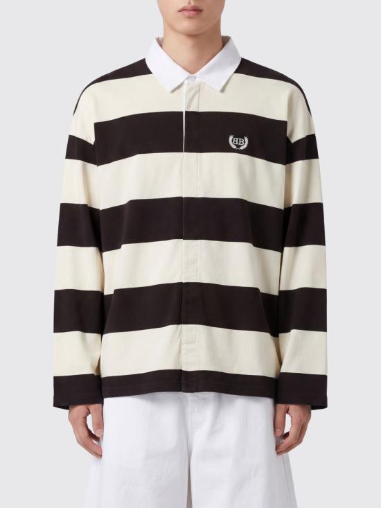 26SS 발렌시아가 폴로 티셔츠 871654TUVL5 6110 Brown