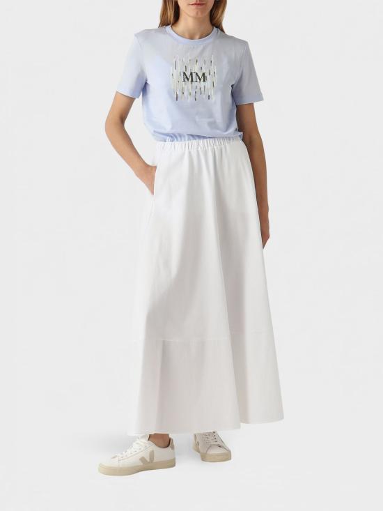26SS 막스마라 반팔 티셔츠 2616941108600 012 Blue - MAX MARA