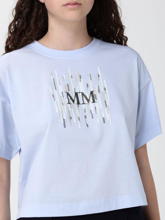 26SS 막스마라 반팔 티셔츠 2616941048600 002 Sky - MAX MARA