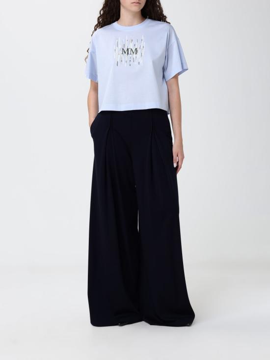 26SS 막스마라 반팔 티셔츠 2616941048600 002 Sky - MAX MARA