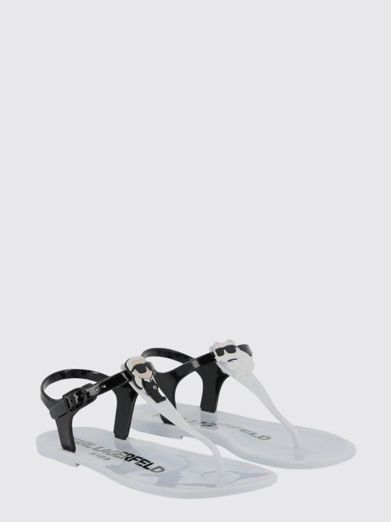 26SS [키즈] 칼라거펠트 샌들 Z31173 N50 White - KARL LAGERFELD