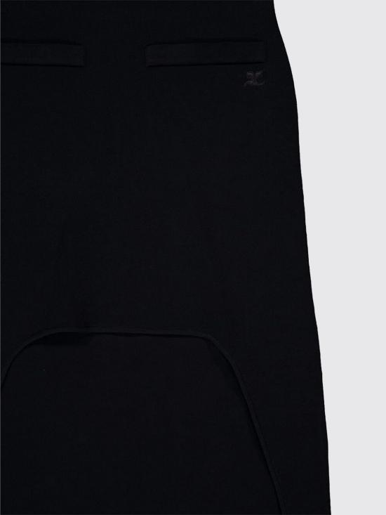 26SS 쿠레쥬 롱 스커트 126MJU348FI0063 9999 Black - COURREGES