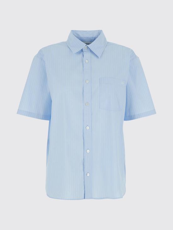 26SS 던스트 셔츠 UDSH6B148B1 SOFTBLUESTRIPE Gnawed Blue - DUNST