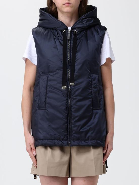 26SS 막스마라 더 큐브 패딩 조끼 9291046406 008 Blue
