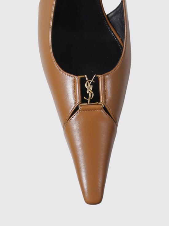 26SS 생로랑 바빌론 슬링백 펌프스 858966AADF1 2526 Brown - SAINT LAURENT
