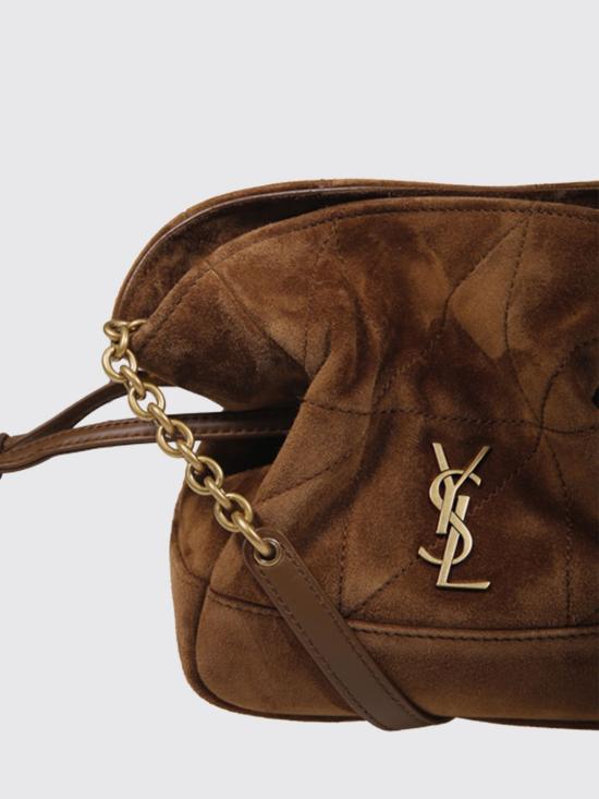26SS 생로랑 스웨이드 제이미 미니 숄더 파우치 8591741U8P7 2916 Brown - SAINT LAURENT