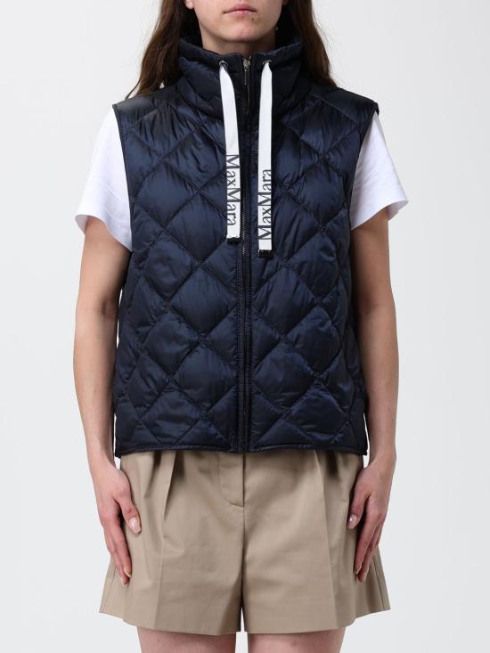 26SS 막스마라 더 큐브 패딩 조끼 9291016406 075 Blue