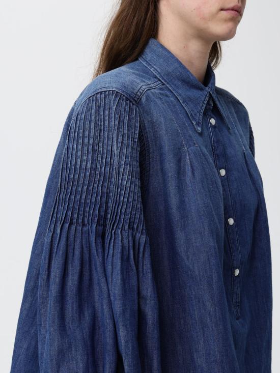 26SS 핑코 데님 셔츠 106402A33J PJL Denim - PINKO