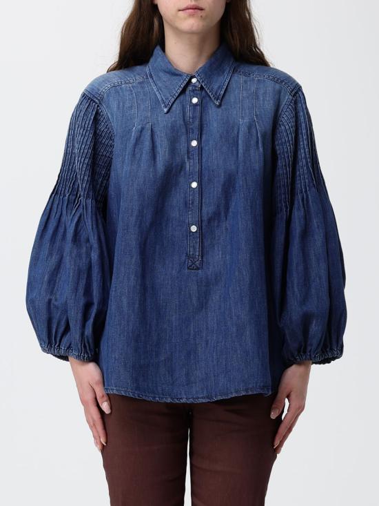 26SS 핑코 데님 셔츠 106402A33J PJL Denim