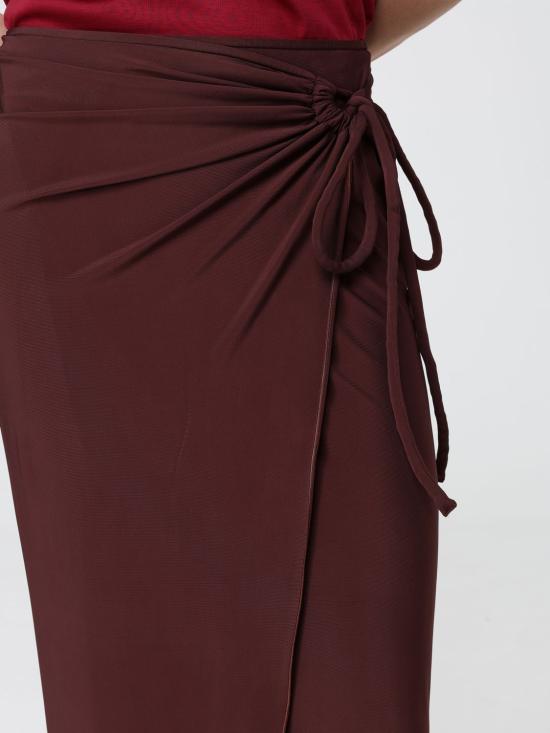 26SS 막스마라 롱 스커트 2616771019600 004 Violet - MAX MARA