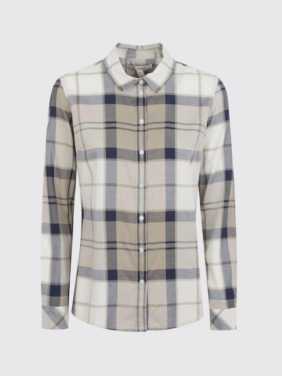 26SS 바버 셔츠 LSH1353 NY51 Brown - BARBOUR