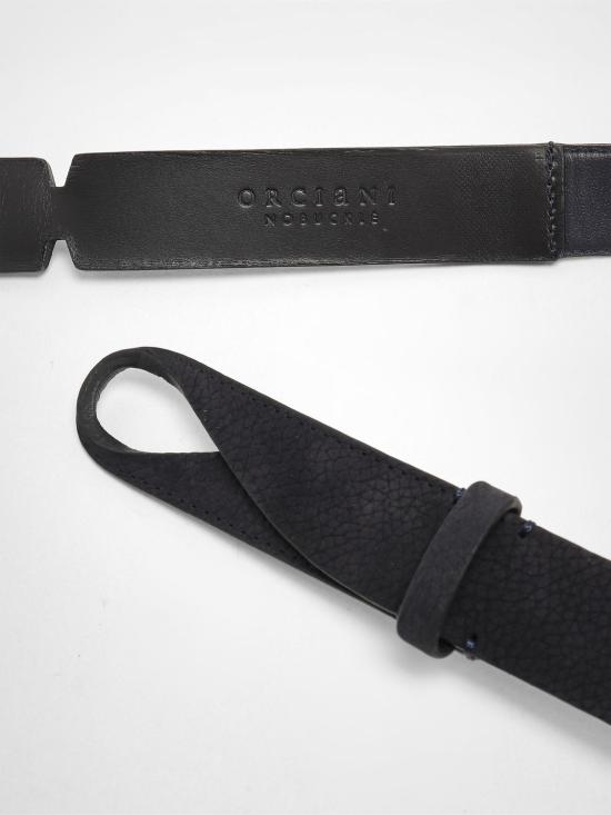26SS 오르치아니 가죽 벨트 NB0127NAB NOT Blue - ORCIANI