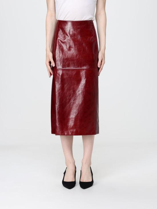 26SS 스포트막스 롱 스커트 2612401011600 001 Burgundy