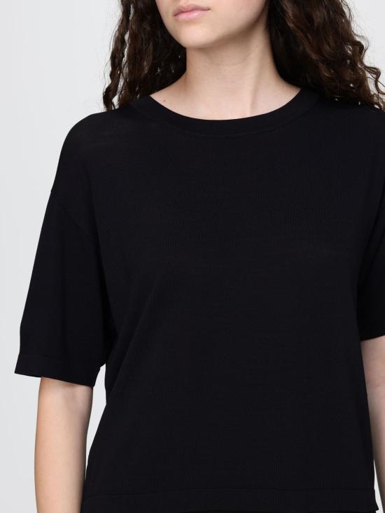 26SS 막스마라 반팔 티셔츠 2616361028600 004 Black - MAX MARA