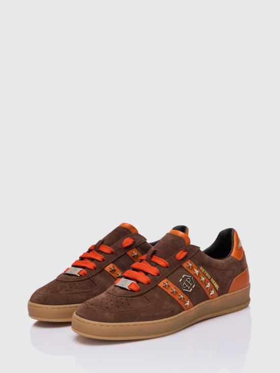26SS 필립 플레인 스니커즈 SAFSUSC0911PLE009N 04 Brown - PHILIPP PLEIN