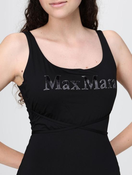 26SS 막스마라 원피스 수영복 2616831229600 007 Black - MAX MARA